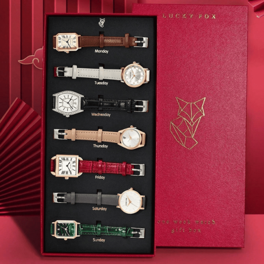 Coffret Cadeau 7 Montres pour Femme